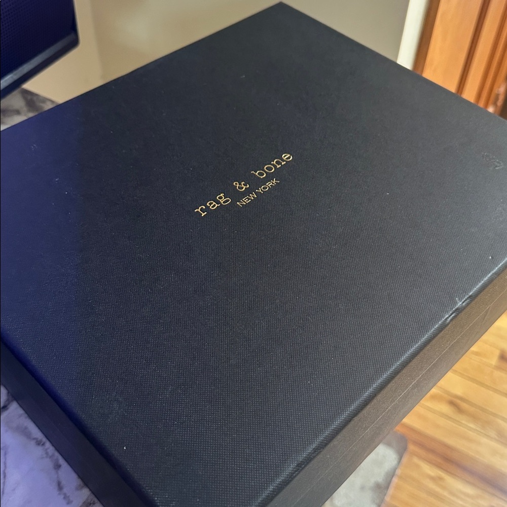 NIB Rag & Bone Eclipse Black Chelsea Boots - Picture 3 of 6